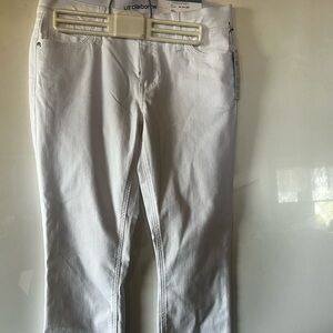 New Liz Claiborne white jeans